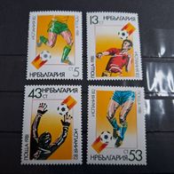 Bulgarien Fussball WM 1982 Satz 3053/56 * *
