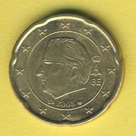 Belgien 20 Cent 2008