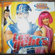 CD-Album: "Los Geht´s" von LazyTown - 12 Songs aus der Serie (2006) & Karaoketextheft