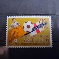 Niederländische Antillen Fussball WM 1982 Einzelwert 465 * *