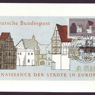 11) BRD - Maximumkarte 1981 - MiNr. 1084 - Renaissance der Städte in Europa