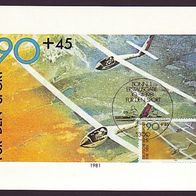 18) BRD - Maximumkarte 1981 - MiNr. 1095 - Für den Sport - Segelfliegen