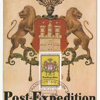 20) BRD - Maximumkarte 1982 - MiNr. 948 - Posthausschild Hamburg - Sonderstempel