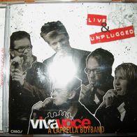 CD Album: "Live & Unplugged" von Viva Voce (A Cappella Boyband) (2007)