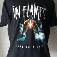 Band Shirt. T Shirt. In Flames - Take This Life - Größe XL