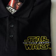 Herren Poloshirt Star Wars schwarz Gr. XL