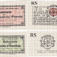 Marktschorgast Notgeld 10, 25 Pfennig vom Januar 1921 weißesPapier