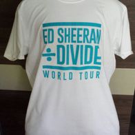 T Shirt. Ed Sheeran - Divide Label Stamp - Größe XL