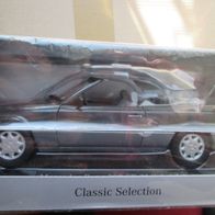Norev Mercedes Benz 300 CE 24 Cabrio schwarzblaum. Werbemodell Mercedes 1:18
