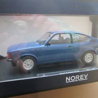 Norev OPEL Kadett GTE 1977 blau Limitiert auf 200 Stück 1:18