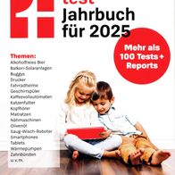 test Jahrbuch für 2025, Stiftung Warentest, mehr als 100 Tests und Reports, Softcover