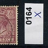 Großbritannien Mi. Nr. 162 X + 164 X König George V. o <