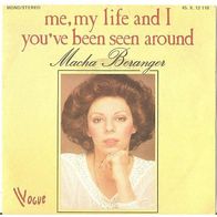 Macha Beranger - Me, My Life And I / You´ve Been Seen 45 single 7" France 1975
