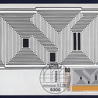 29) BRD - Maximumkarte 1983 - MiNr. 1165 - Kunstakademie Bauhaus