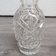 Vase klein Bleikristall mit Gravur 11 cm *