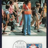 34) BRD - Maximumkarte 1983 - MiNr. 1181 - Kind und Straßenverkehr (1)