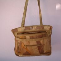 STE-9 Handtasche, Damentasche, Markentasche, Schultertasche Ladies Women Bag Braun