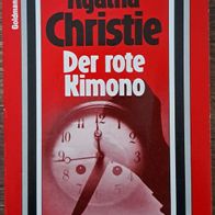 Der Rote Kimono" von Agatha Christie / /ote-Krimi-TB -Roman 1981 !