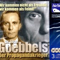 3 CD-Box - Dr. Josef Goebbels - Der Propagandakrieger - Hörbuch