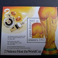 Dominica Fussball WM 2002 Block 446 * *