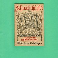 Schnadahüpfln. Münchner Lesebogen Nr. 21