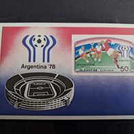 Korea Nord Fussball WM 1978 Block 41 B * * ungezähnt