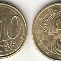 Kroatien 10 Cent 2023 (m492)