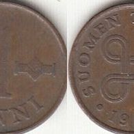 Finnland 1 Penni 1963 (m494)