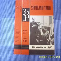 Scotland Yard 333 Nr. 441