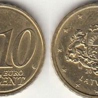 Lettland 10 Cent 2014 (m501)