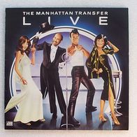 The Manhattan Transfer - Live, LP Atlantic 1978