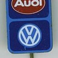 Alte VAG Audi VW Anstecknadel Anstecker