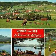 87629 Füssen - Hopfen am See 4 Ansichten 1977
