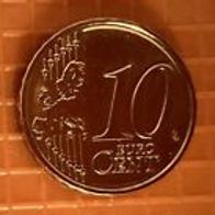 10 Cent "F" Kursmünze Deutschland von 2024