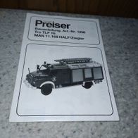 bauanleitung preiser 1296 TRO TLF 16