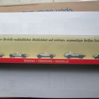 1:87 WIKING Verkehrs Modelle Themenset Rennwagen