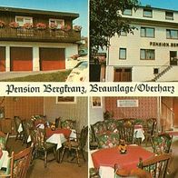 38700 Braunlage im Harz Pension > Bergkranz < um 1975 4 Ansichten