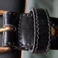 Neu! Gürtel Ledergürtel Schwarz Länge: 108cm Breite: 28mm Hosengürtel Riemen