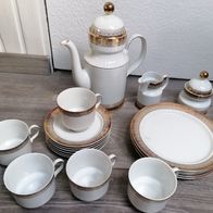 Kaffeeservice 11 Teile Winterling Marktleuthen Goldrand Vintage * *