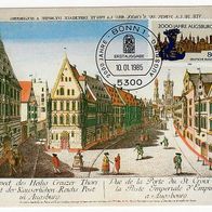 76) BRD - Maximumkarte 1985 - MiNr. 1234 - 2000 Jahre Augsburger Reichspostamt (2)