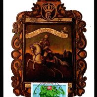 78) BRD - Maximumkarte 1985 - MiNr. 1241 - Posthausschild der dänischen Post (2)
