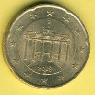 Deutschland 20 Cent 2003 D