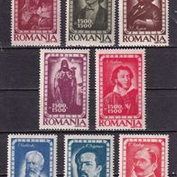 Rumänien MiNr. 1048-1055 komplett * * / * M€ 4,00 #J410bc