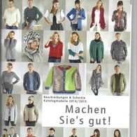 Fischer-Wolle Anleitungsheft Nr. 10655 Heft 2014 / 2015