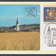 10) Österreich - Maximumkarte 1982 - MiNr. 1706 - 800 Jahre Marktort Gföhl