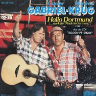 7 Vinyl Gunter Gabriel & Manfred Krug / Hallo Dortmund