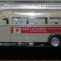 Seltenes AEG Lavamat Werbemodell Mercedesbus