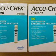 ACCU-CHEK Instant 100 Teststreifen - NEU / OVP - AKKU CHECK