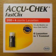 ACCU-CHEK FastClix 204 Lanzetten - Akku CHECK - NEU / OVP