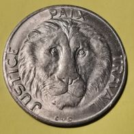 Belgisch Congo 10 Francs Löwenkopf 1965